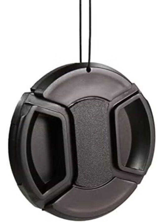 COOPIC Create Cool Pictures 82mm Lens Cap Front Cover Protector Snap On Center Pinch Compatible with Canon Nikon Sony DSLR Cameras Etc., - Image 1